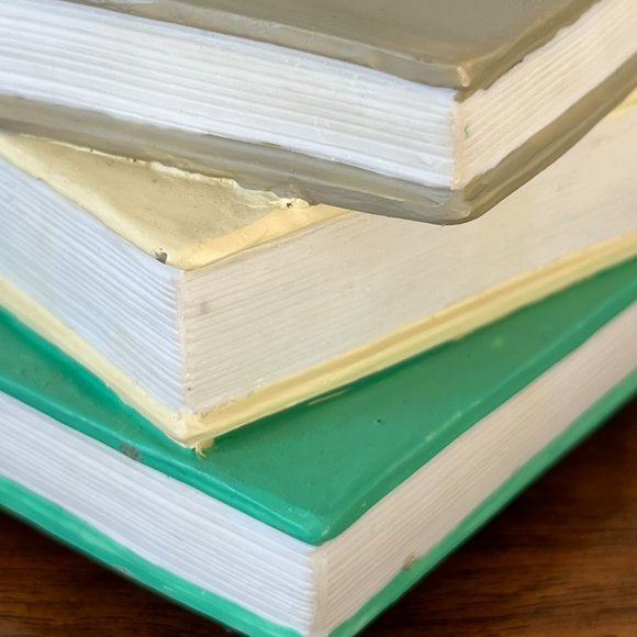 San Francisco Music Box Company Reading Dinosaur Glitter Snow Globe 1993 Books - Picture 14 of 14